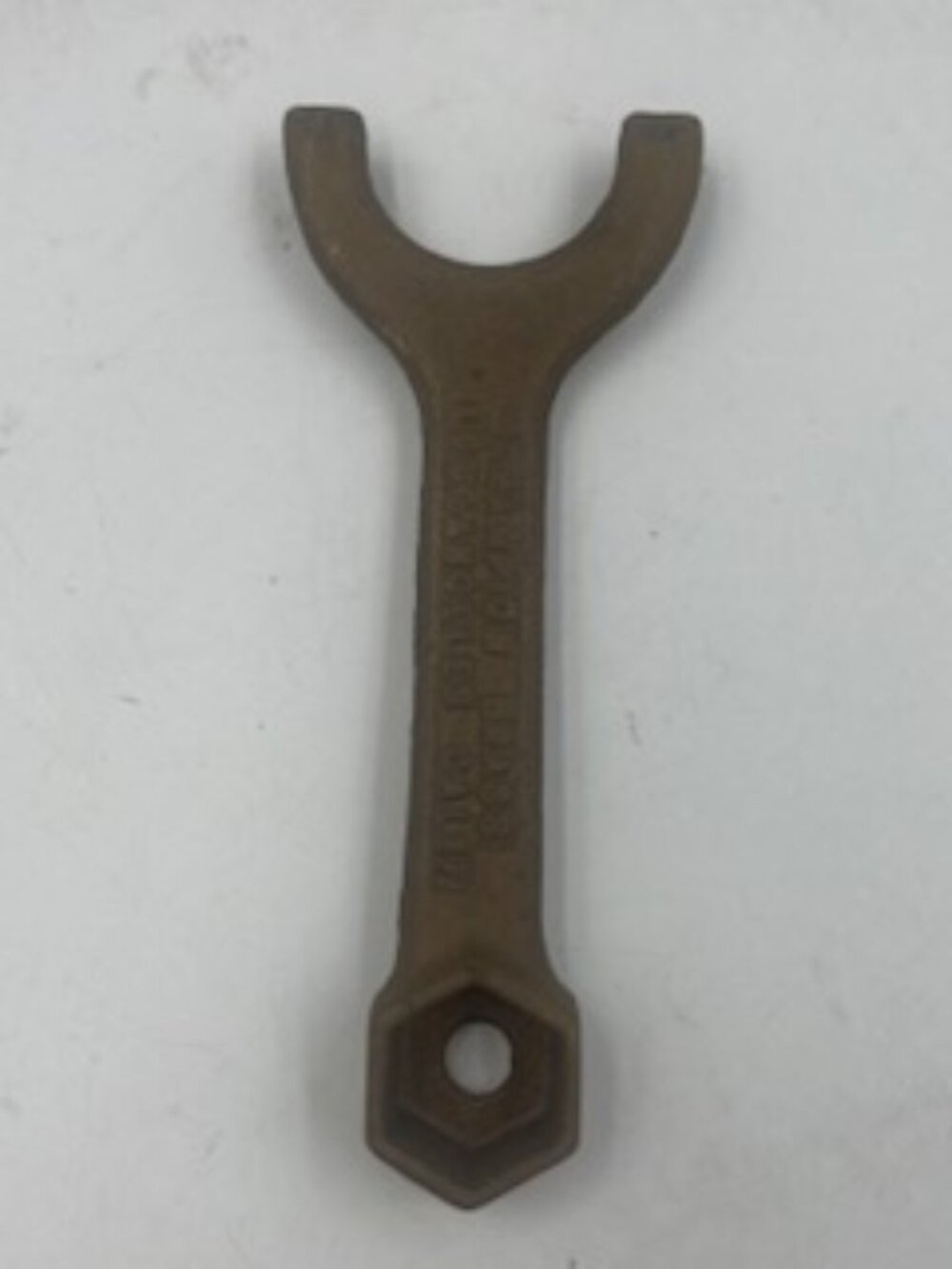 Vintage Champion Brass Sprinkler Wrench Cast Metal Tool